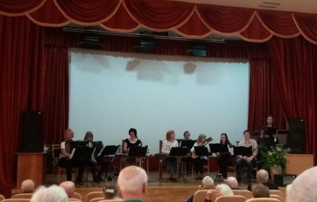 Концерт в Республиканском интернате ветеранов войны и труда